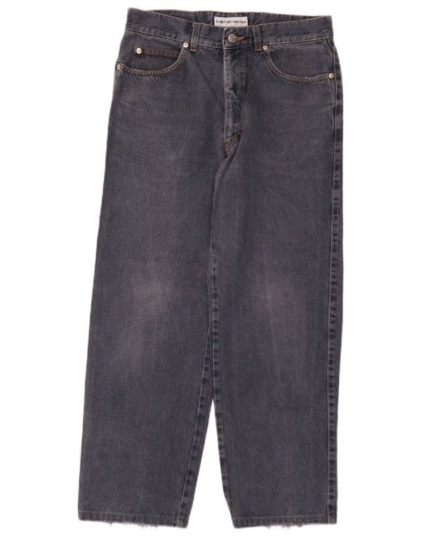 Jeans dritti da uomo Cerruti 1881 W32 L26 cotone blu