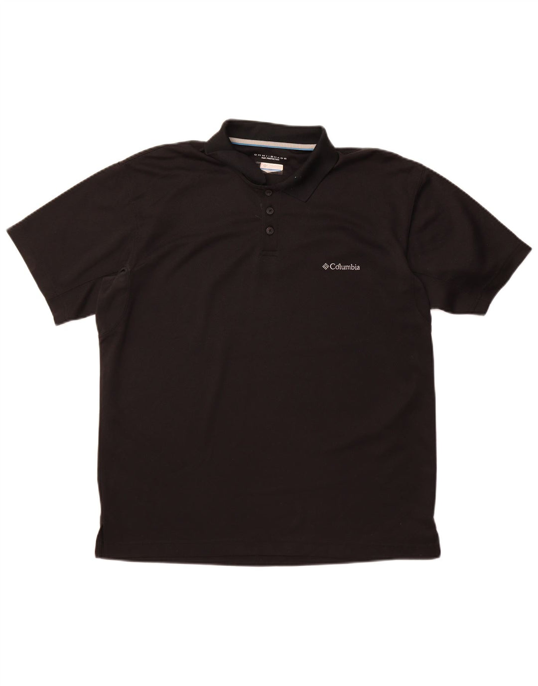Polo Omni-Shade da uomo COLUMBIA grande nera