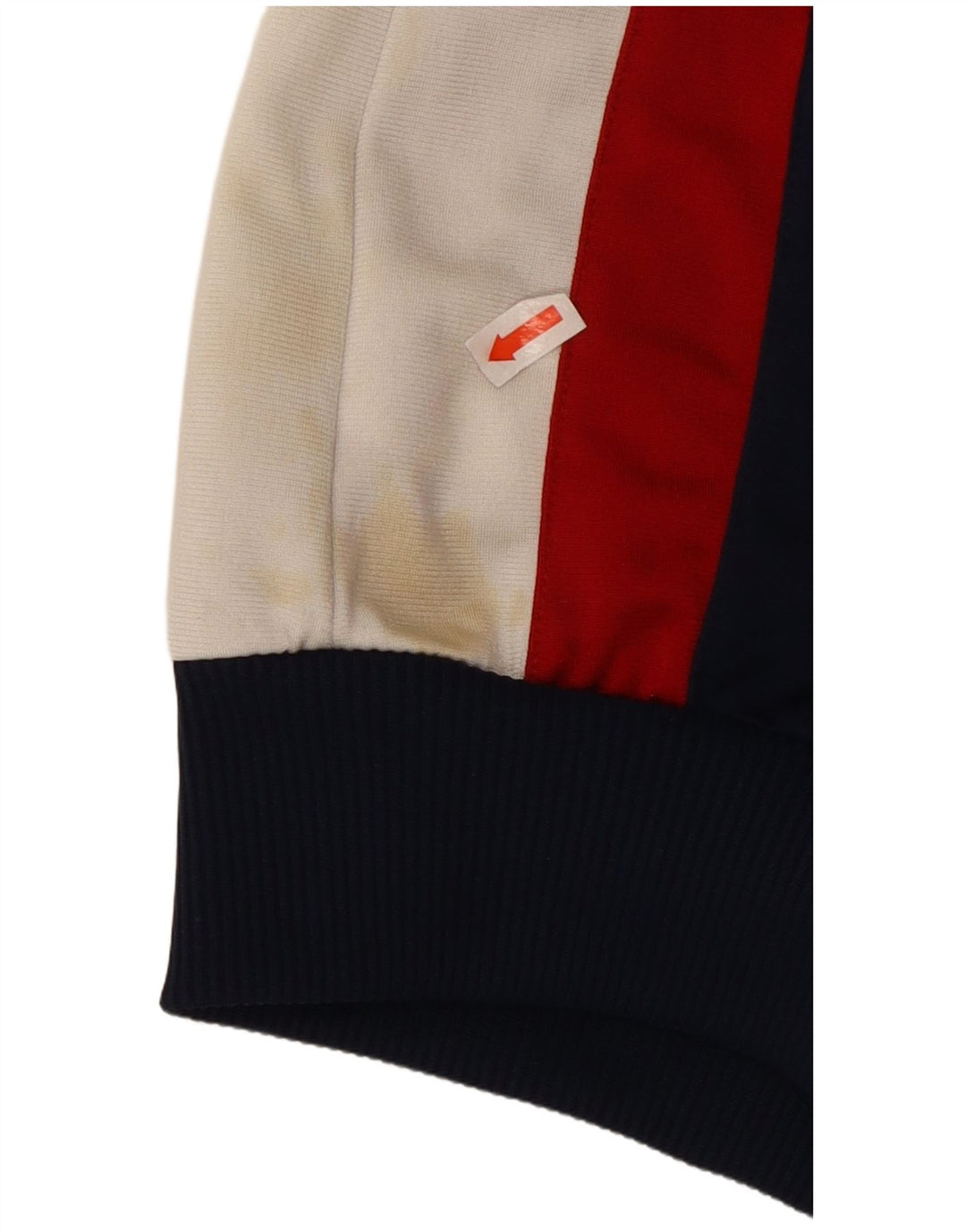 ADIDAS Giacca da tuta grafica da uomo UK 44/46 Large Blu Navy