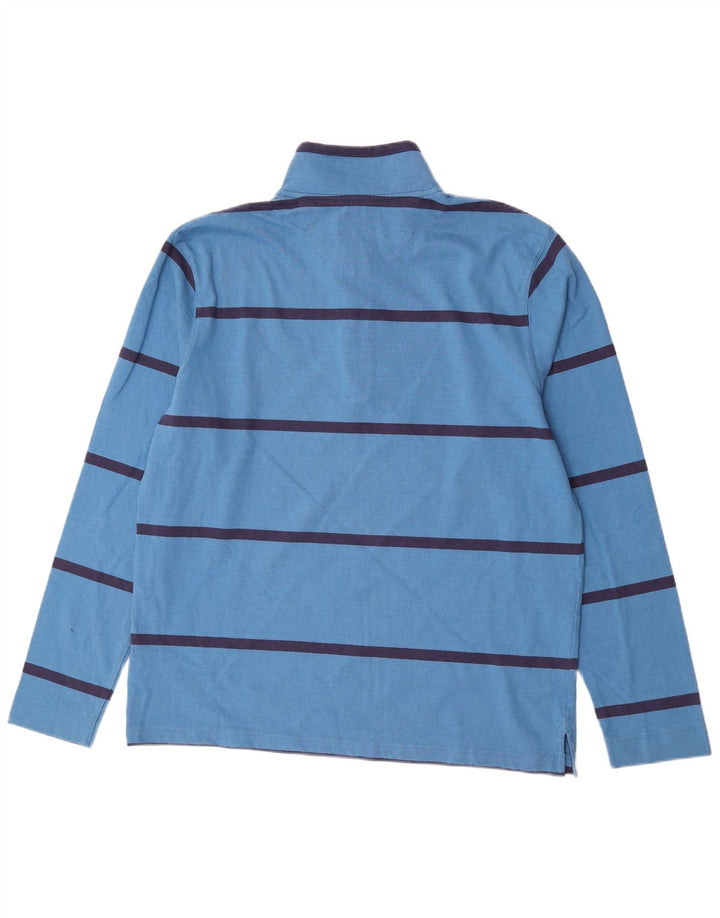 Marks & Spencer Felpa da uomo Blue Harbour Maglione grande a righe blu