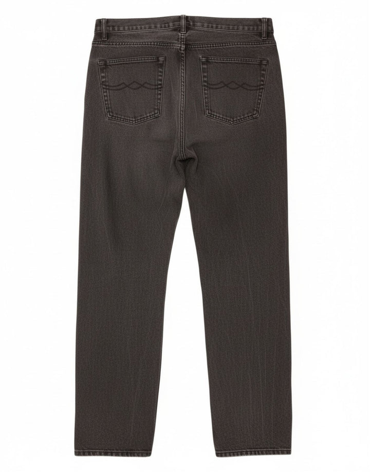 Jeans dritti da uomo Jinglers W35 L34 cotone grigio
