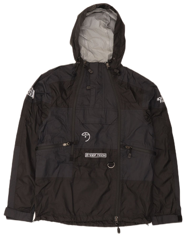 The North Face Giacca antipioggia con cappuccio grafica unisex da uomo UK 32 2XS Nylon nero