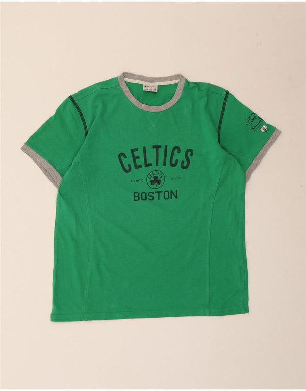 Maglietta grafica Champion da bambino dei Boston Celtics, 13-14 anni, XL, verde