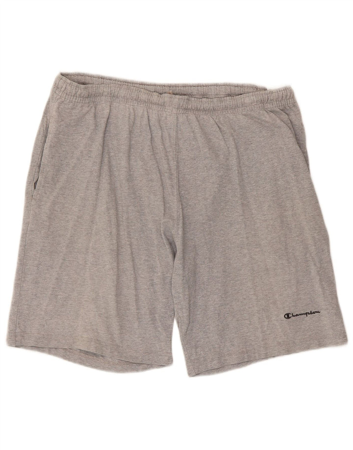 Pantaloncini sportivi da uomo Champion XL in cotone grigio