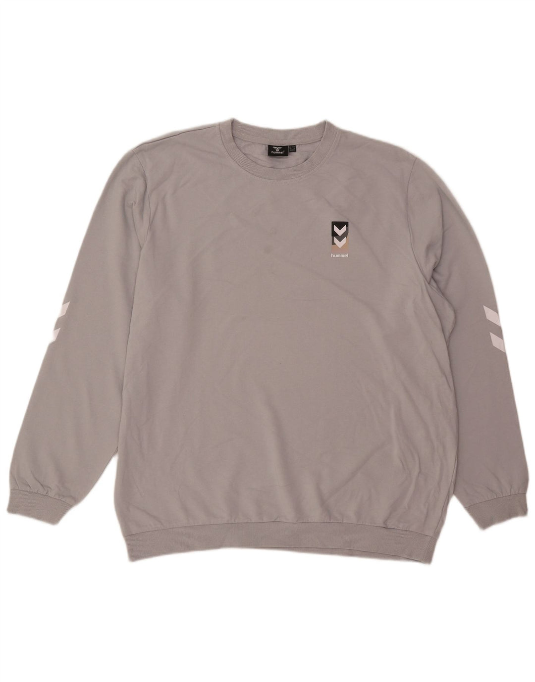 Felpa da uomo HUMMEL maglione 2XL cotone grigio