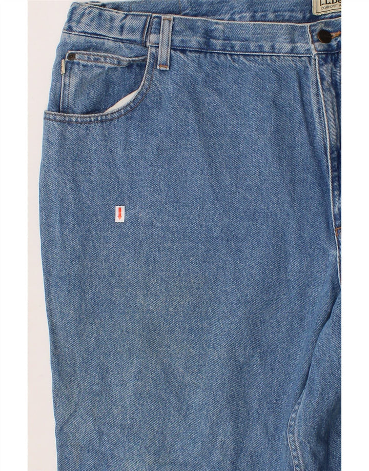L.L.BEAN Mens Capri Jeans W46 L23 Blue Cotton Vintage L.L.Bean and Second-Hand L.L.Bean from Messina Hembry 