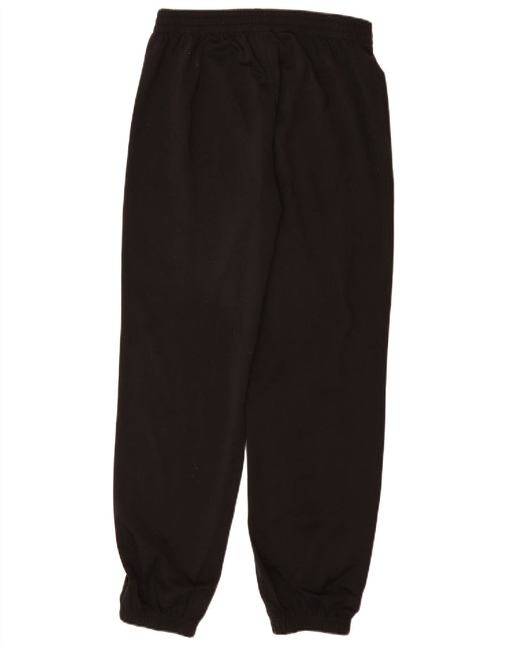 ADIDAS Boys Tracksuit Trousers Joggers 13-14 Years Black Polyester