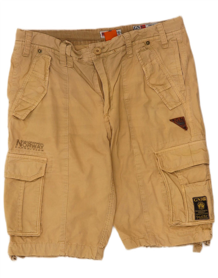 Pantaloncini cargo da uomo norvegesi medi W34 Beige