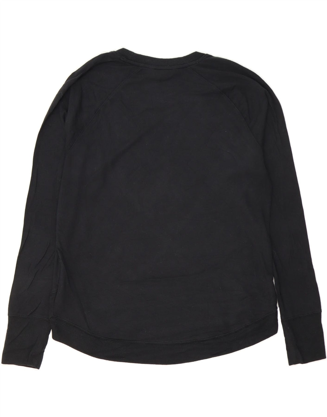 ATHLETA Womens Sweatshirt Jumper UK 14 Medium Black Modal Vintage Athleta and Second-Hand Athleta from Messina Hembry 