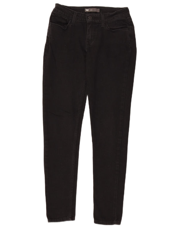 Jeans skinny Jegging da donna Levi's W28 L30 cotone nero
