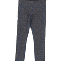 UNDER ARMOUR Womens Leggings UK 4 XS  Navy Blue Flecked Polyester Vintage Under Armour and Second-Hand Under Armour from Messina Hembry 