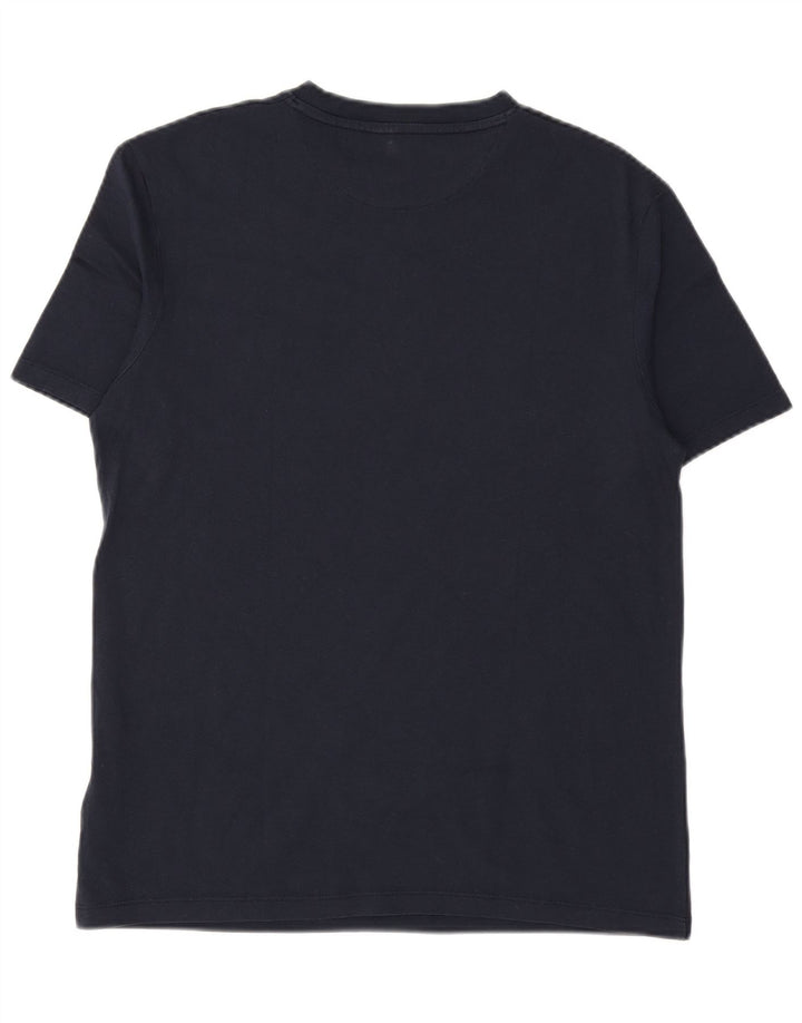 TIMBERLAND T-shirt slim fit da uomo in cotone medio blu navy