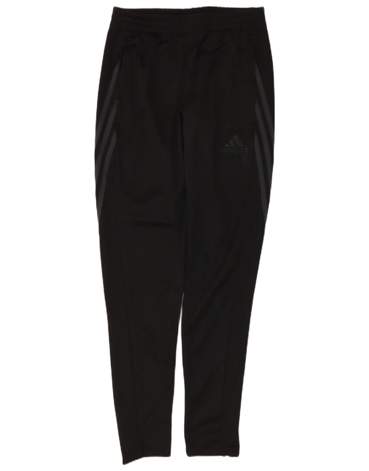 Pantaloni da tuta ADIDAS Climalite da uomo XS poliestere nero