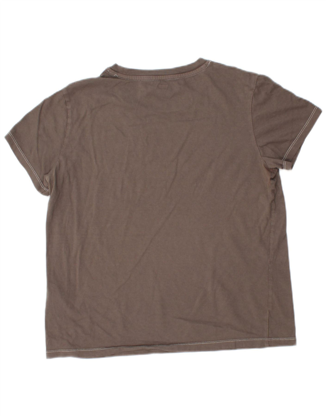 T-shirt grafica da donna Levi's Top UK 14 Cotone grigio medio