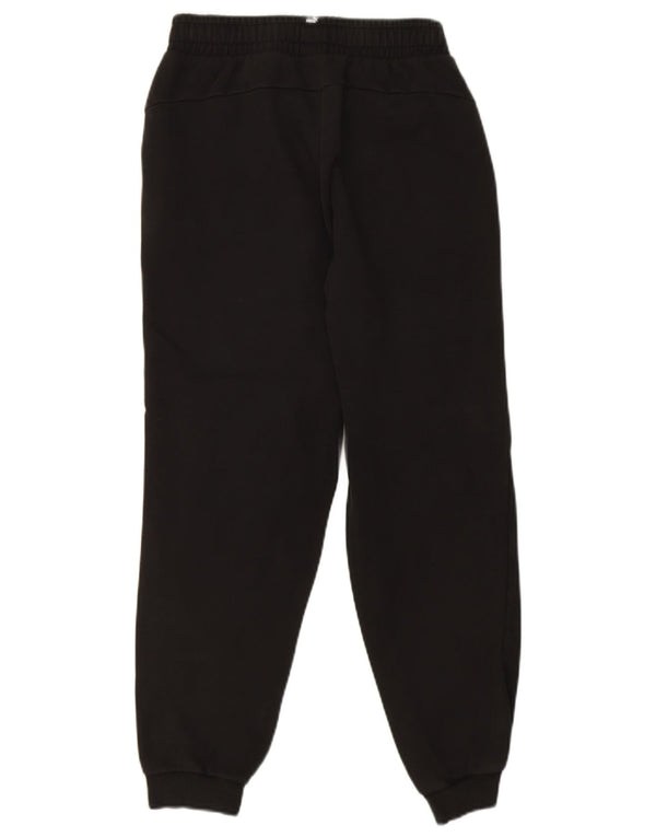 Pantaloni della tuta da ragazza Puma Joggers 13-14 anni in cotone nero