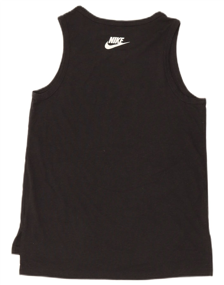 Canotta grafica Nike da ragazzo, 13-14 anni, XL, poliestere nero