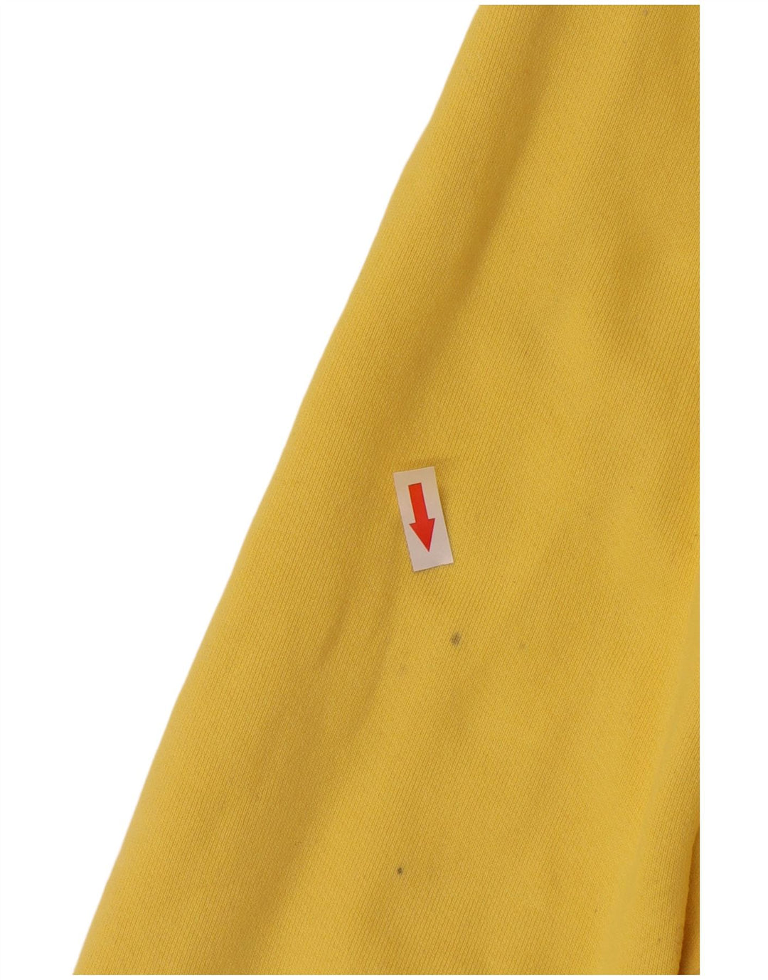 TOMMY HILFIGER Maglione con cappuccio grafico da uomo grande cotone giallo
