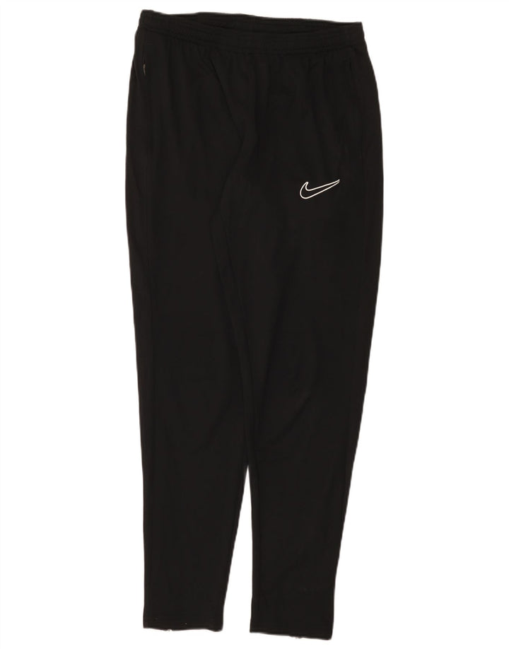 Pantaloni da tuta Nike Dri Fit da uomo, poliestere nero medio