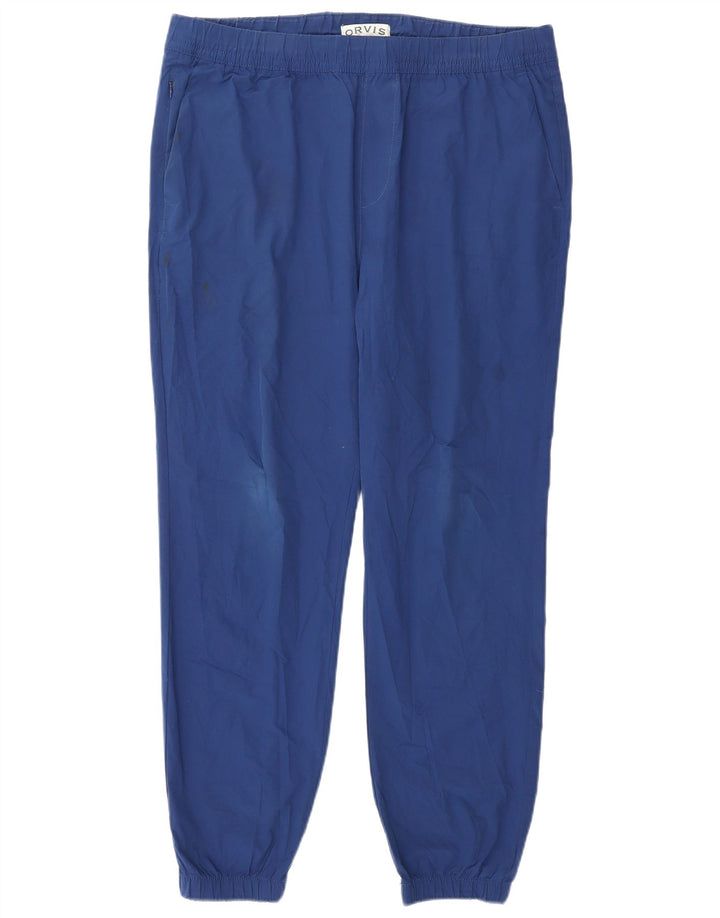 Pantaloni chino da jogging da uomo Orvis medi W34 L28 blu