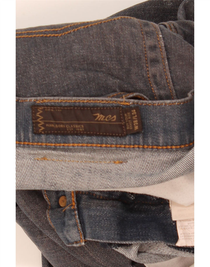 MARLBORO CLASSICS Jeans dritti da uomo W38 L34 cotone blu