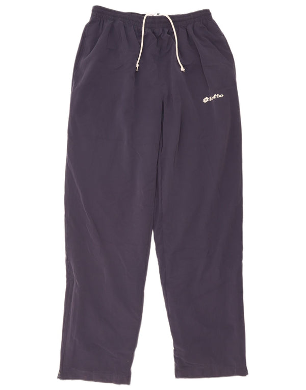 Pantaloni da tuta da uomo Lotto UK 42/44 XL Poliestere blu navy