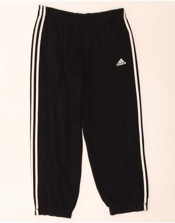 Pantaloni da tuta da jogging Adidas Climalite Crop da donna UK 14 medio nero