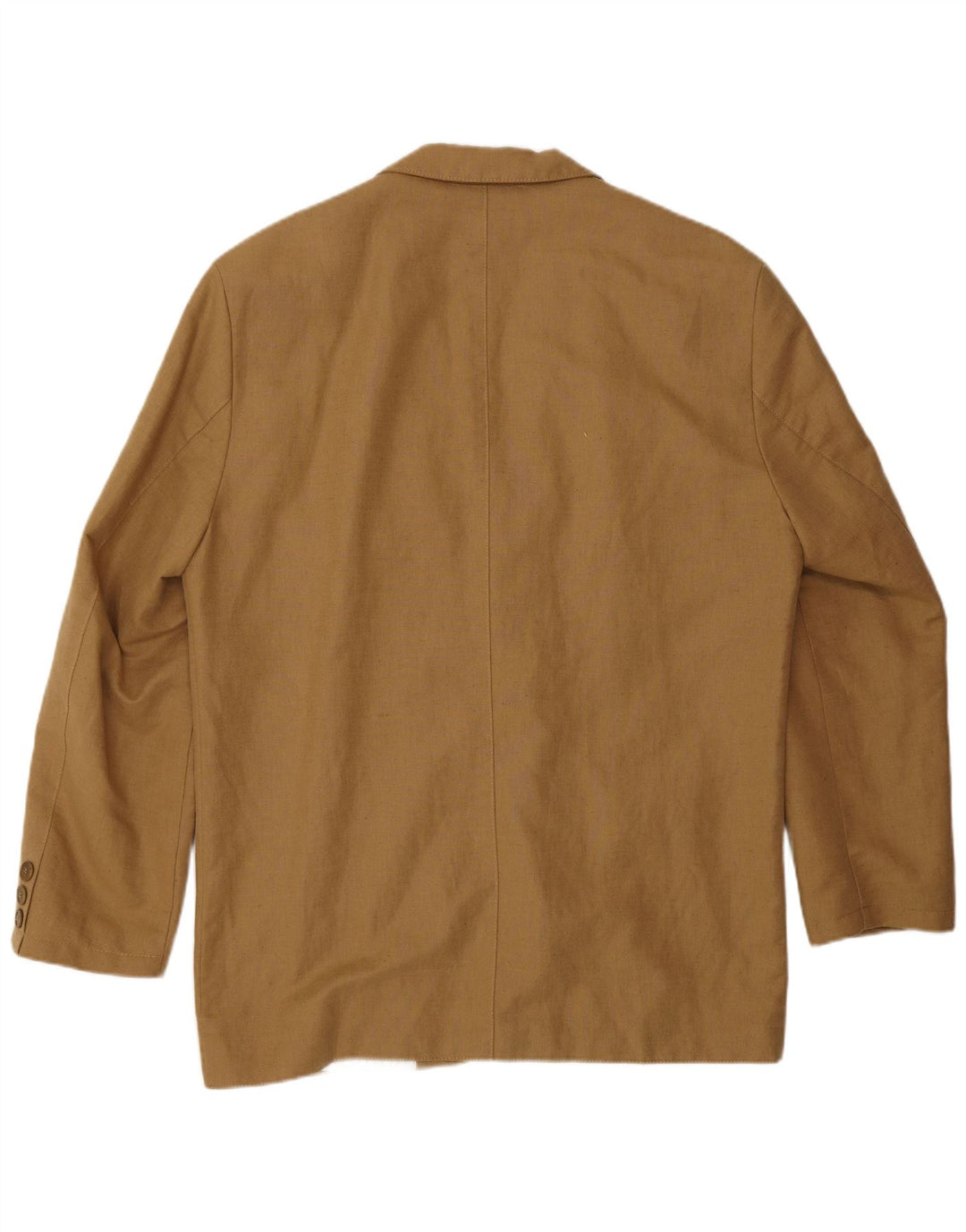 CAMEL ACTIVE Giacca blazer a 2 bottoni da uomo IT 50 grande in cotone beige classico