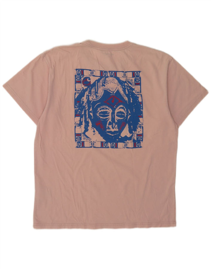 T-shirt grafica da uomo Carhartt Top in cotone rosa medio