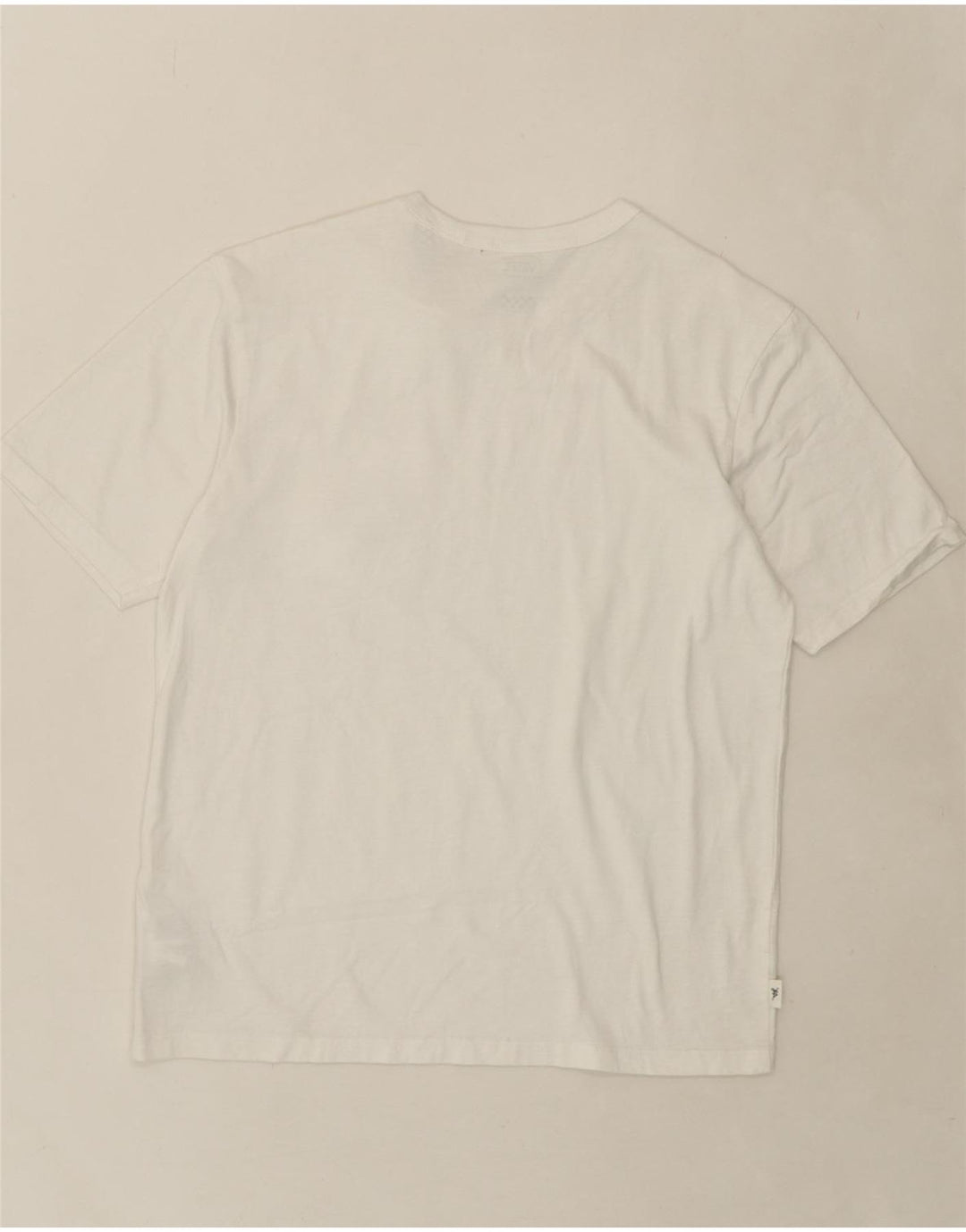 VANS Mens T-Shirt Top XS White Cotton Vintage Vans and Second-Hand Vans from Messina Hembry 