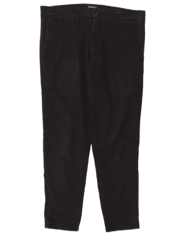 Jeans slim da uomo Carhartt W31 L26 cotone nero