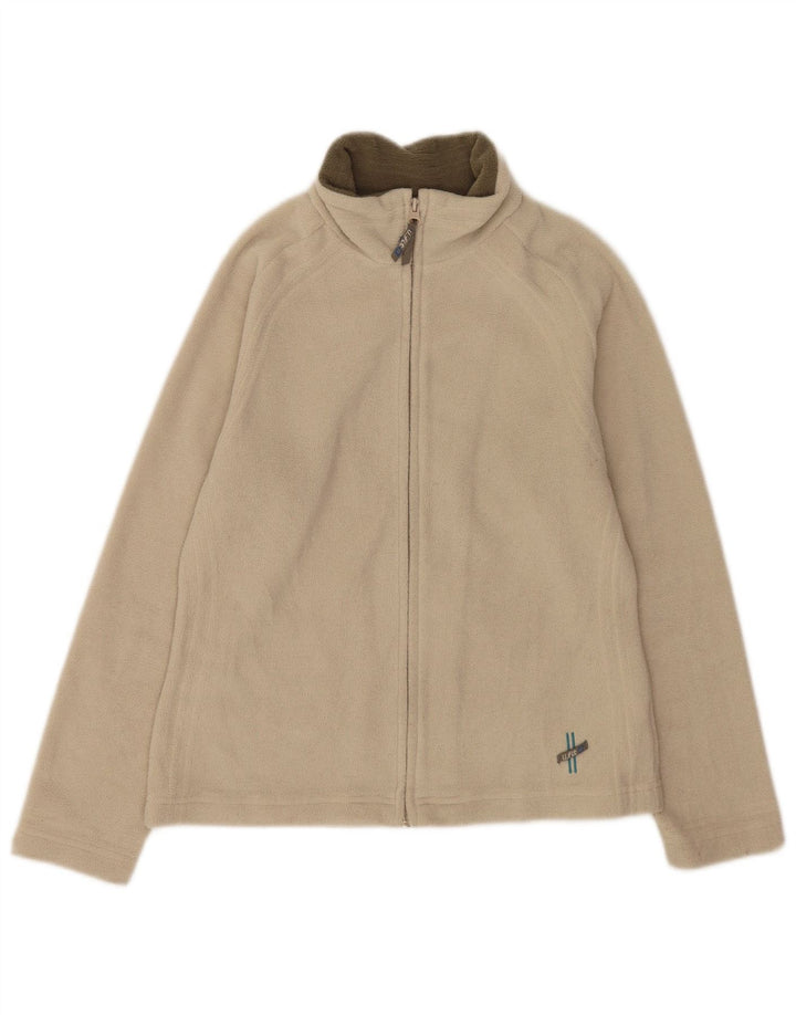Giacca in pile da donna Lotto UK 14 Poliestere beige medio