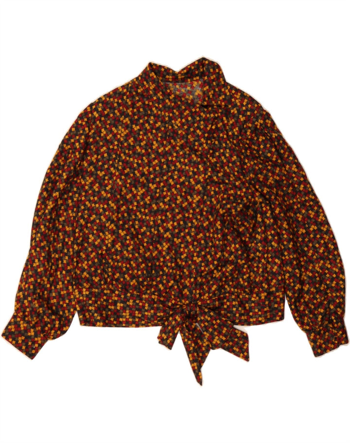 VINTAGE Womens 2 Piece Skirt Set UK 14 Medium W30  Multicoloured Geometric Vintage Vintage and Second-Hand Vintage from Messina Hembry 