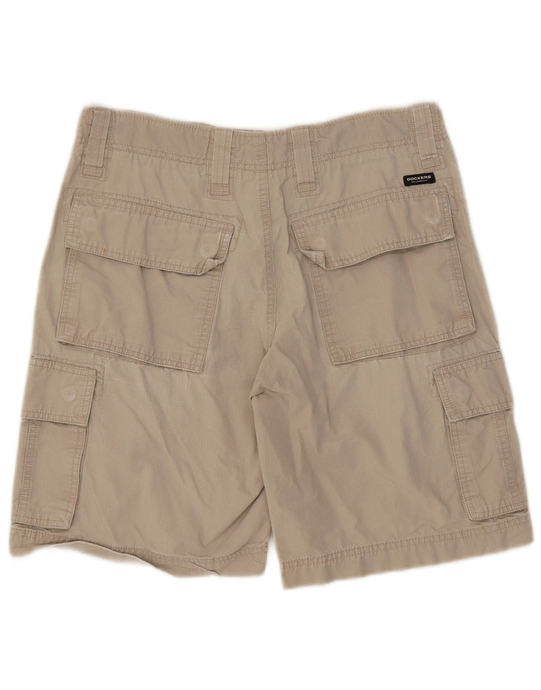 Pantaloncini cargo da uomo vestibilità comoda Dockers W31 cotone beige medio