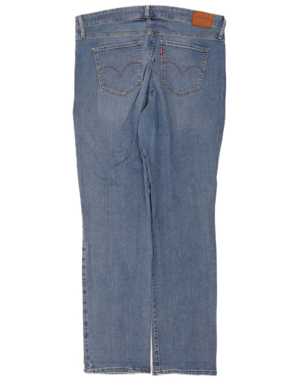 Jeans dritti modellanti da donna Levi's 314 W36 L32 cotone blu