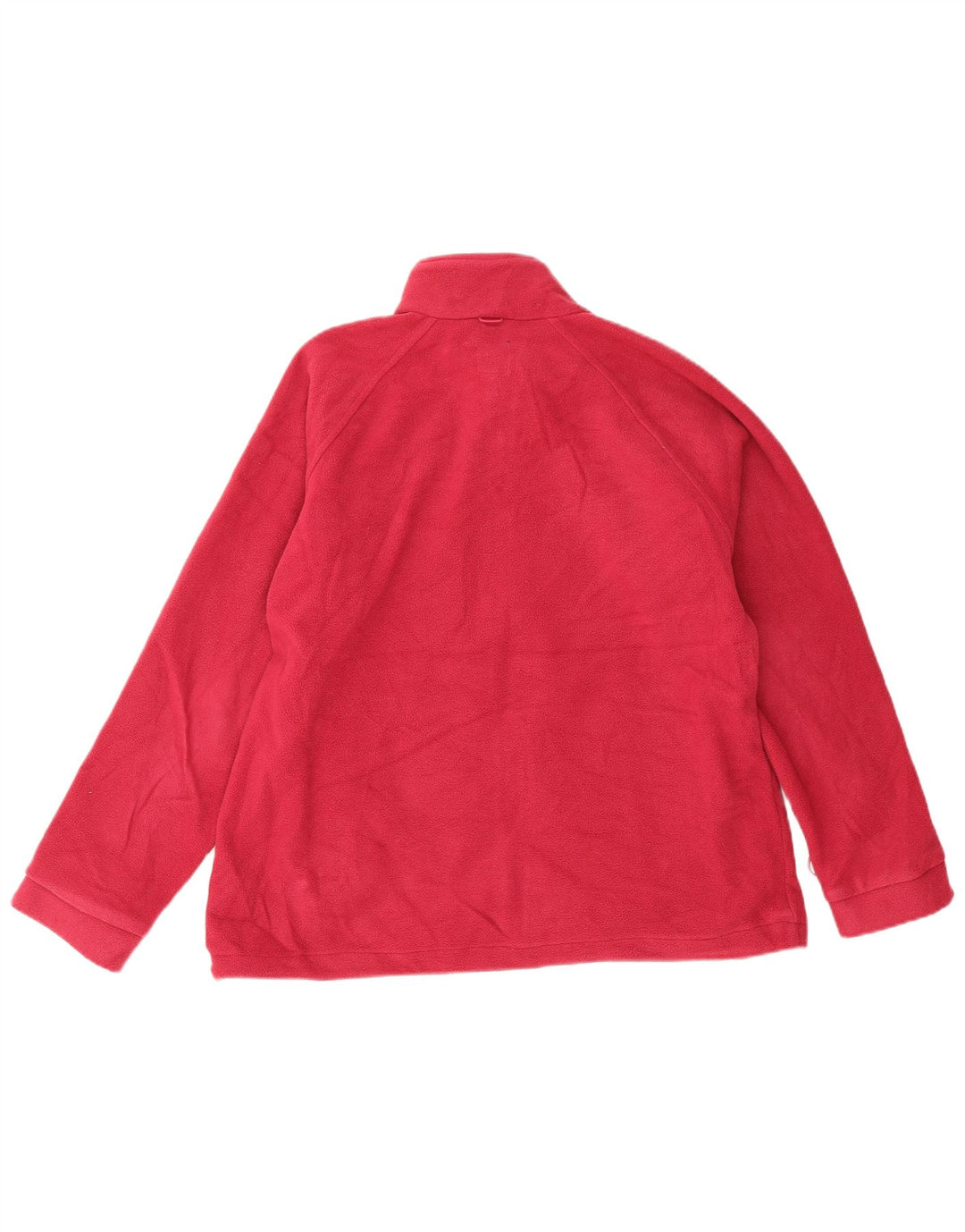 Giacca in pile foderata oversize da donna Joules UK 16 grande poliestere rosa