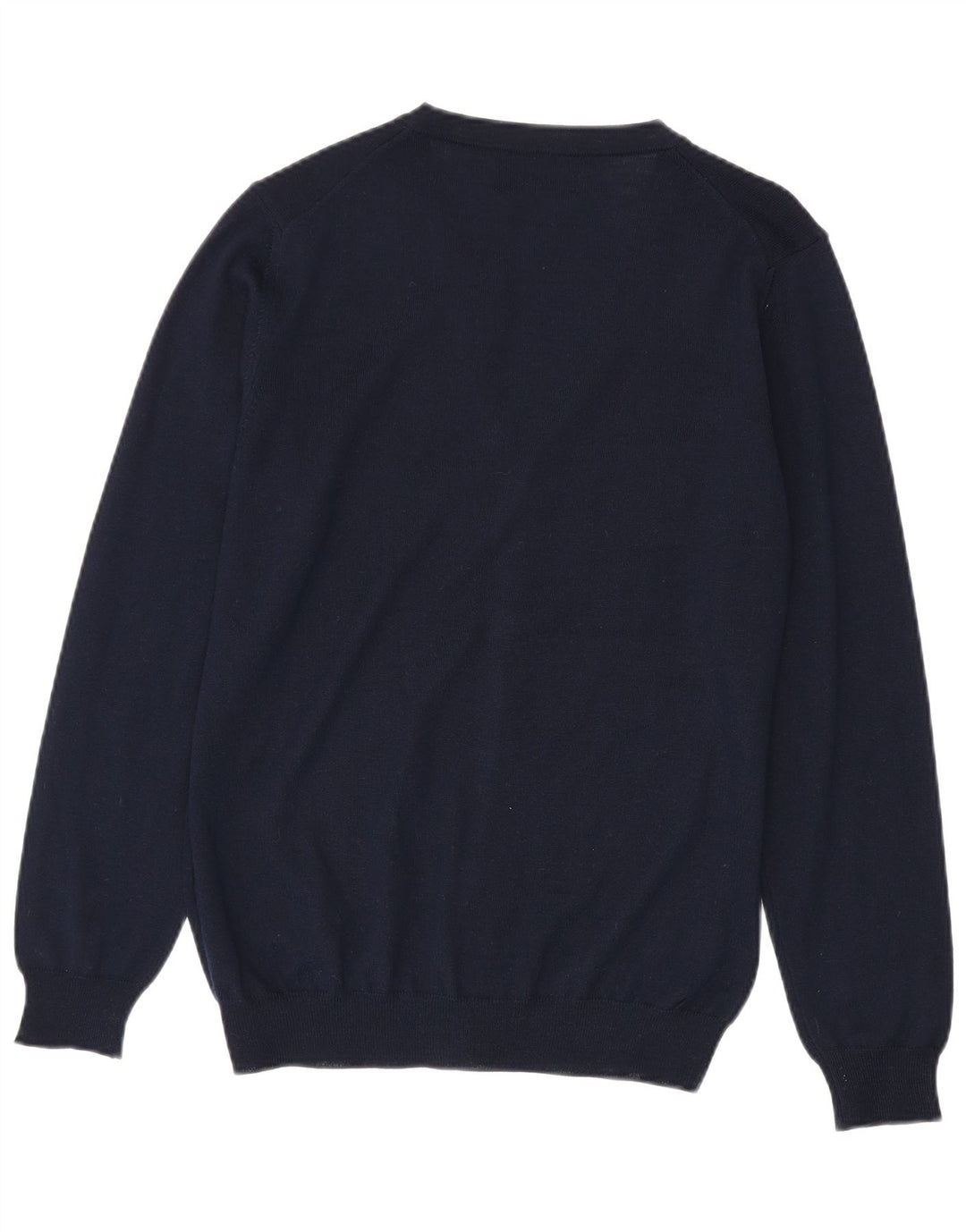 Maglione cardigan da uomo Marks & Spencer piccolo acrilico blu navy