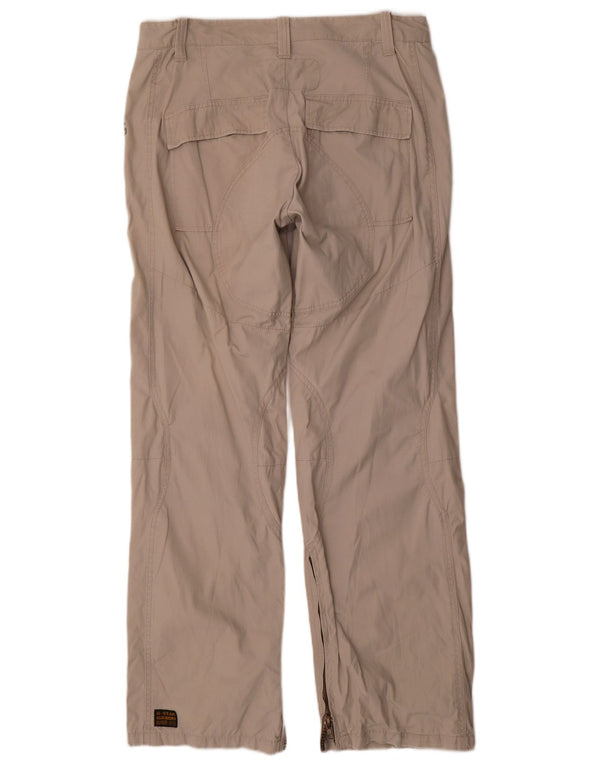 Pantaloni chino dritti da uomo G-Star W34 L32 in cotone grigio