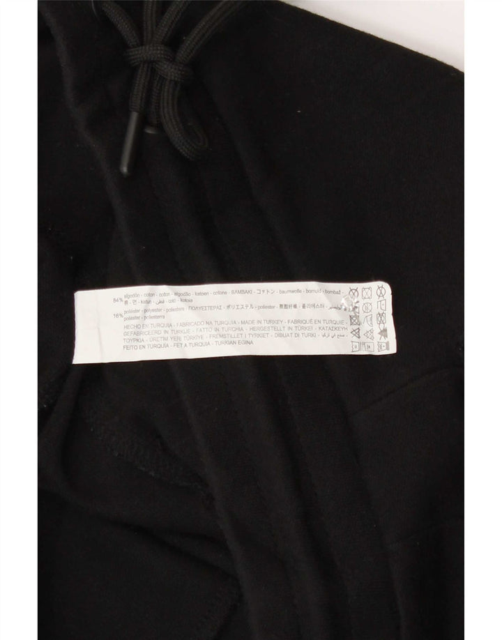 Pantaloncini sportivi da uomo Zara medi in cotone nero