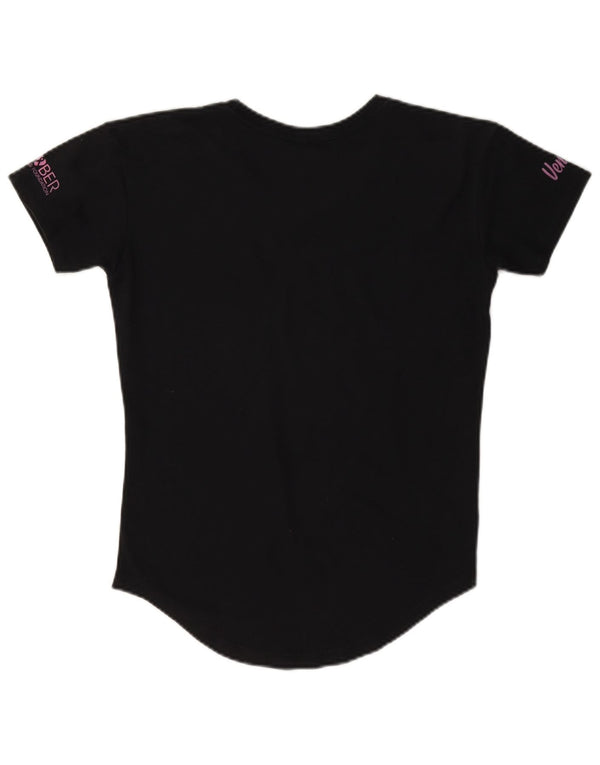 T-shirt grafica Pinktober da donna Hard Rock Cafe UK 6 XS Blu navy