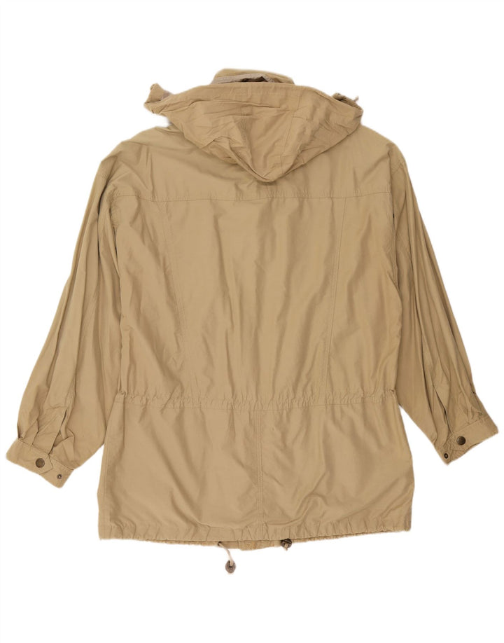 Giacca utilitaria con cappuccio da uomo Camel UK 42 XL Cotone beige