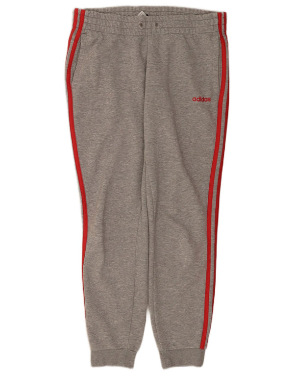 Pantaloni da tuta da donna Adidas Joggers UK 12/14 Cotone grigio medio