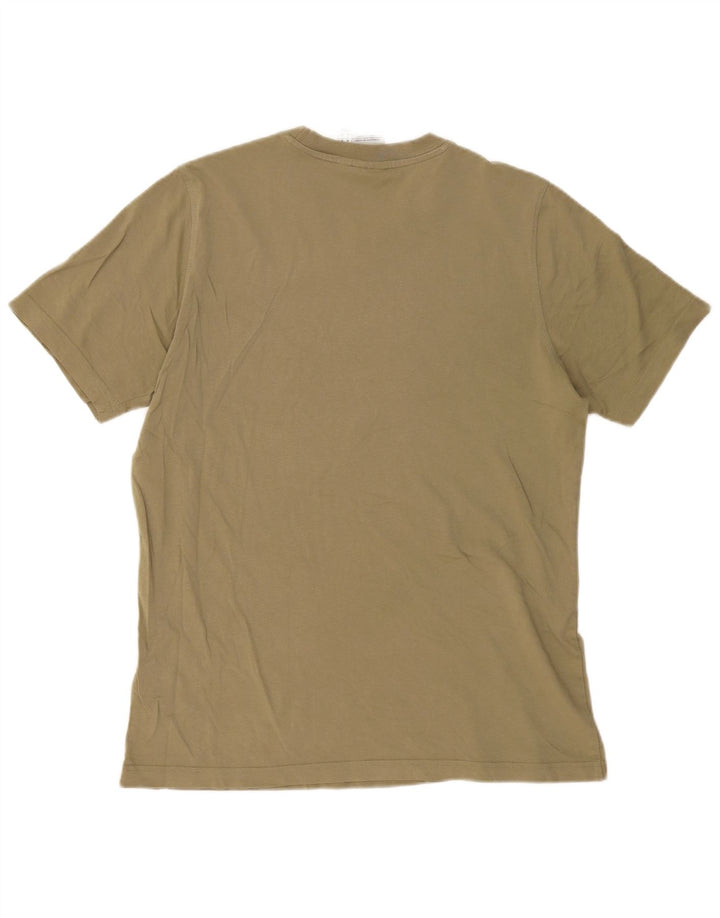 T-shirt grafica da uomo Adidas Top in cotone kaki medio