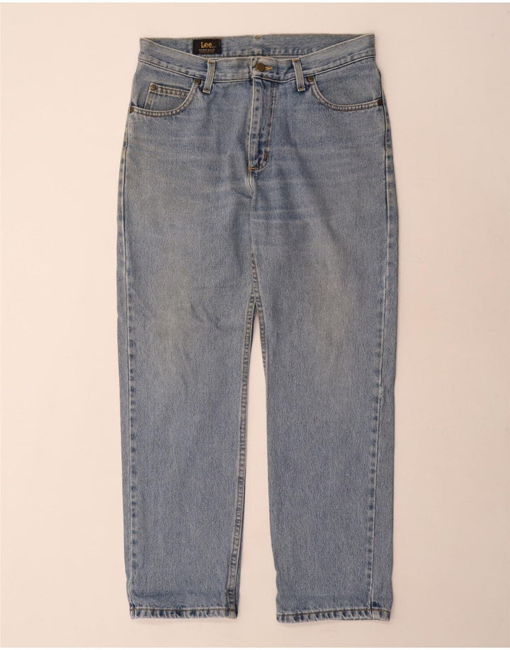 Jeans dritti da uomo LEE Brooklyn W32 L30 in cotone blu