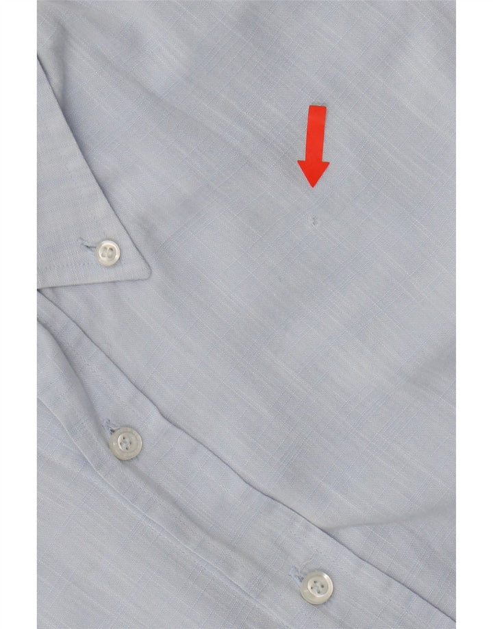Camicia slim fit da uomo Fred Perry XL blu