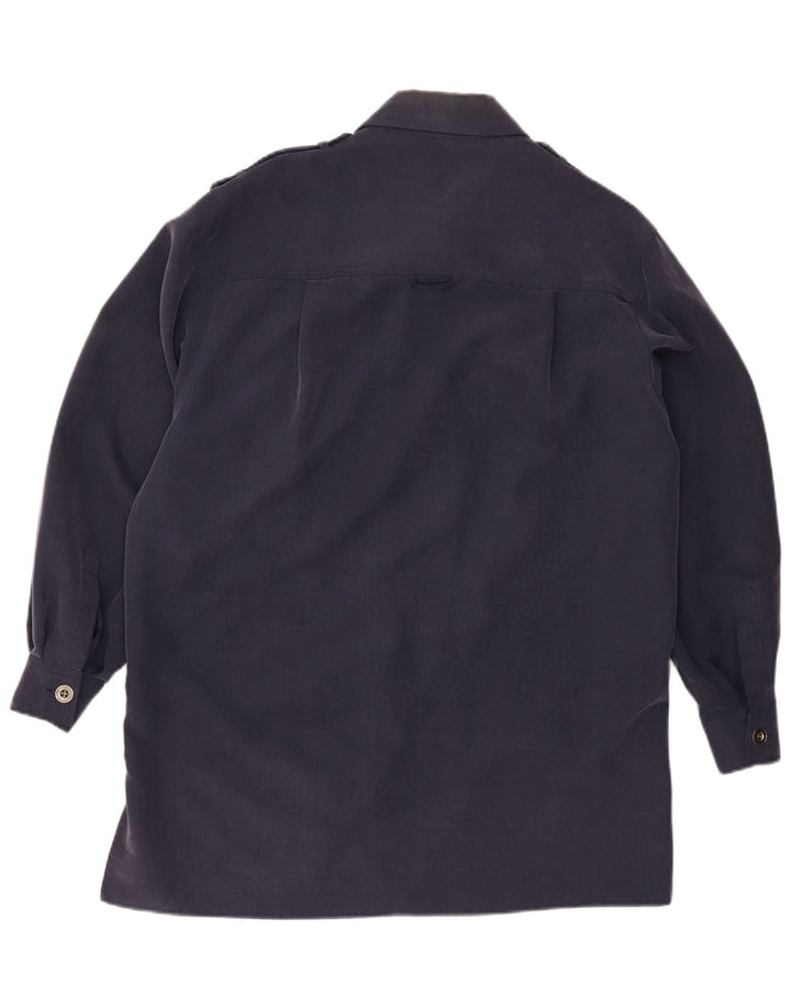 Soprabito da donna Jaeger UK 14 medio blu navy modal