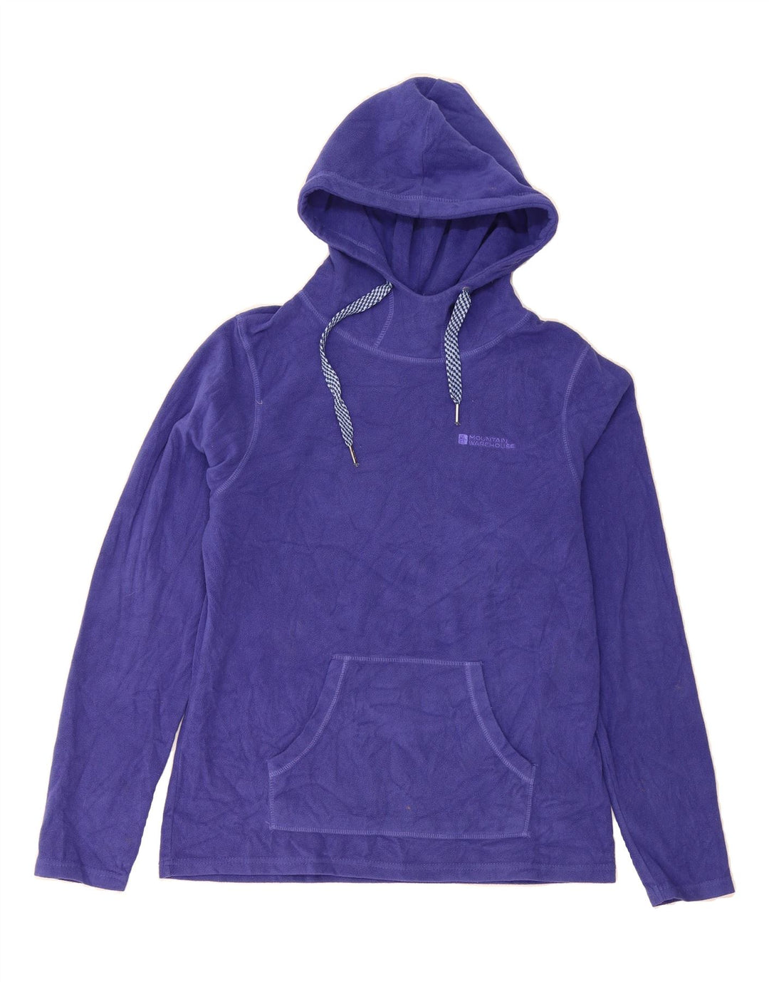 MOUNTAIN WAREHOUSE Womens Hoodie Jumper UK 12 Medium  Blue Polyester Vintage Mountain Warehouse and Second-Hand Mountain Warehouse from Messina Hembry 