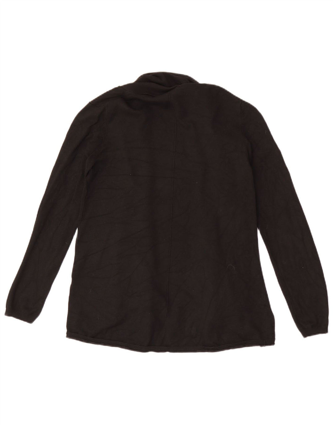 Maglione cardigan aperto da donna Zara UK 14 grande nero