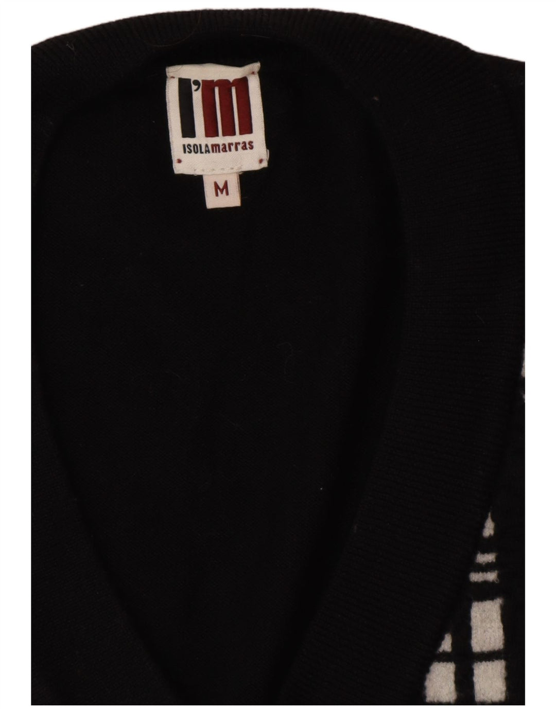 Canotta lunga da donna I'M ISOLA MARRAS UK 14 media nera a righe