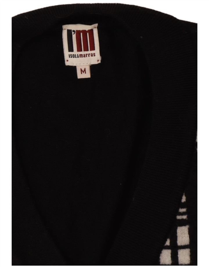 Canotta lunga da donna I'M ISOLA MARRAS UK 14 media nera a righe