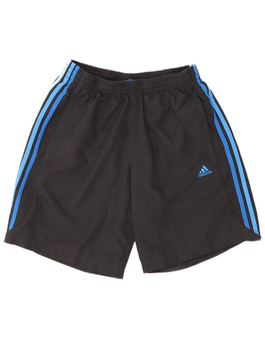 Pantaloncini sportivi Adidas Climalite da uomo medio poliestere nero